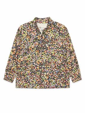 RAFAEL Colorful Floral Women's Lightweight Jacket, Size 6